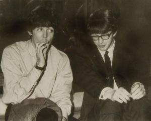 Peter Asher and Paul McCartney